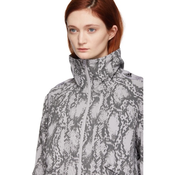 Adidas By Stella McCartney Grey Performance Track Jacket - Picture 2 of 13